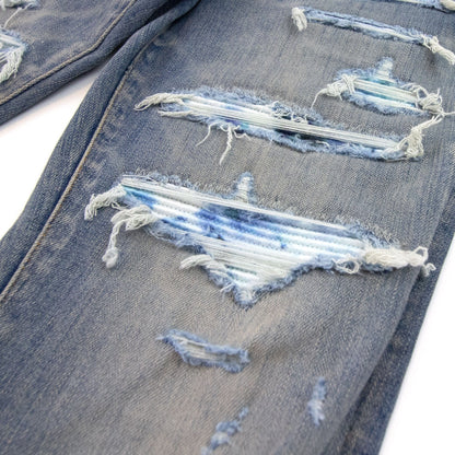 Amiri Tie Dye Bandana Thrasher Jean Denim