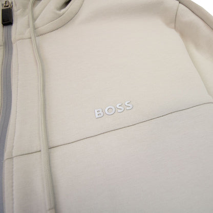 Hugo Boss Saggy 1 Hoody Side Stripes Light Beige 271