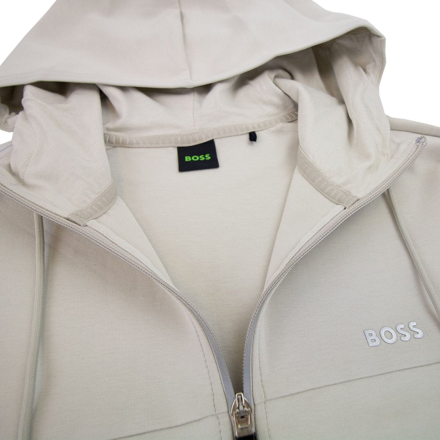 Hugo Boss Saggy 1 Hoody Side Stripes Light Beige 271