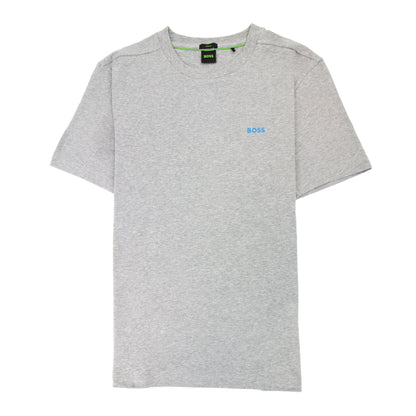 Hugo Boss Tee Contrast Logo T Shirt Grey 059