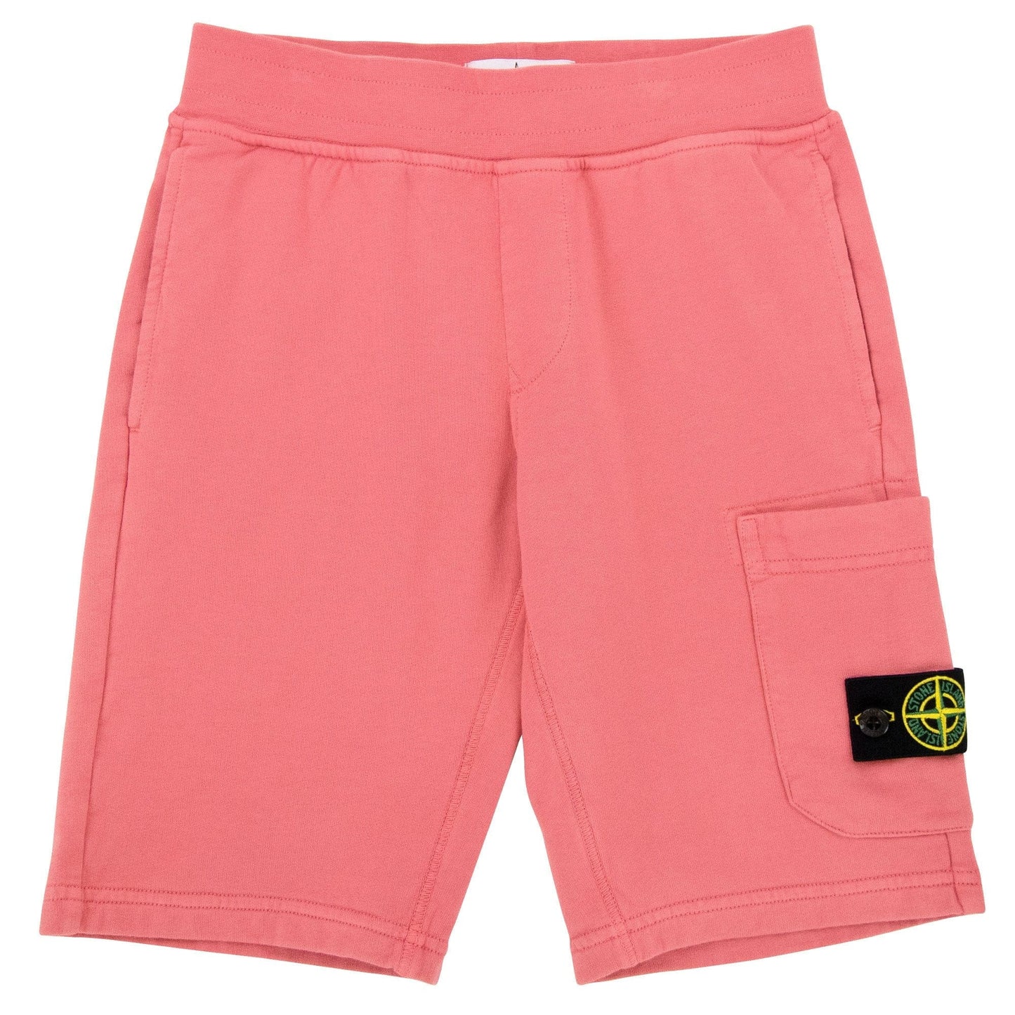 Stone Island Junior S/s Shorts Fuchsia