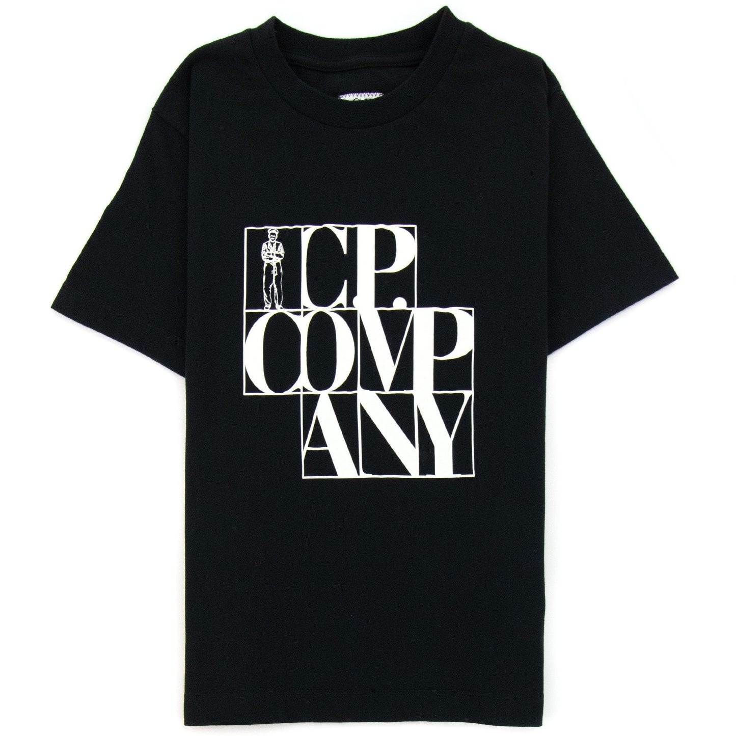 Cp Company Undersixteen Cp Block T-shirt Black
