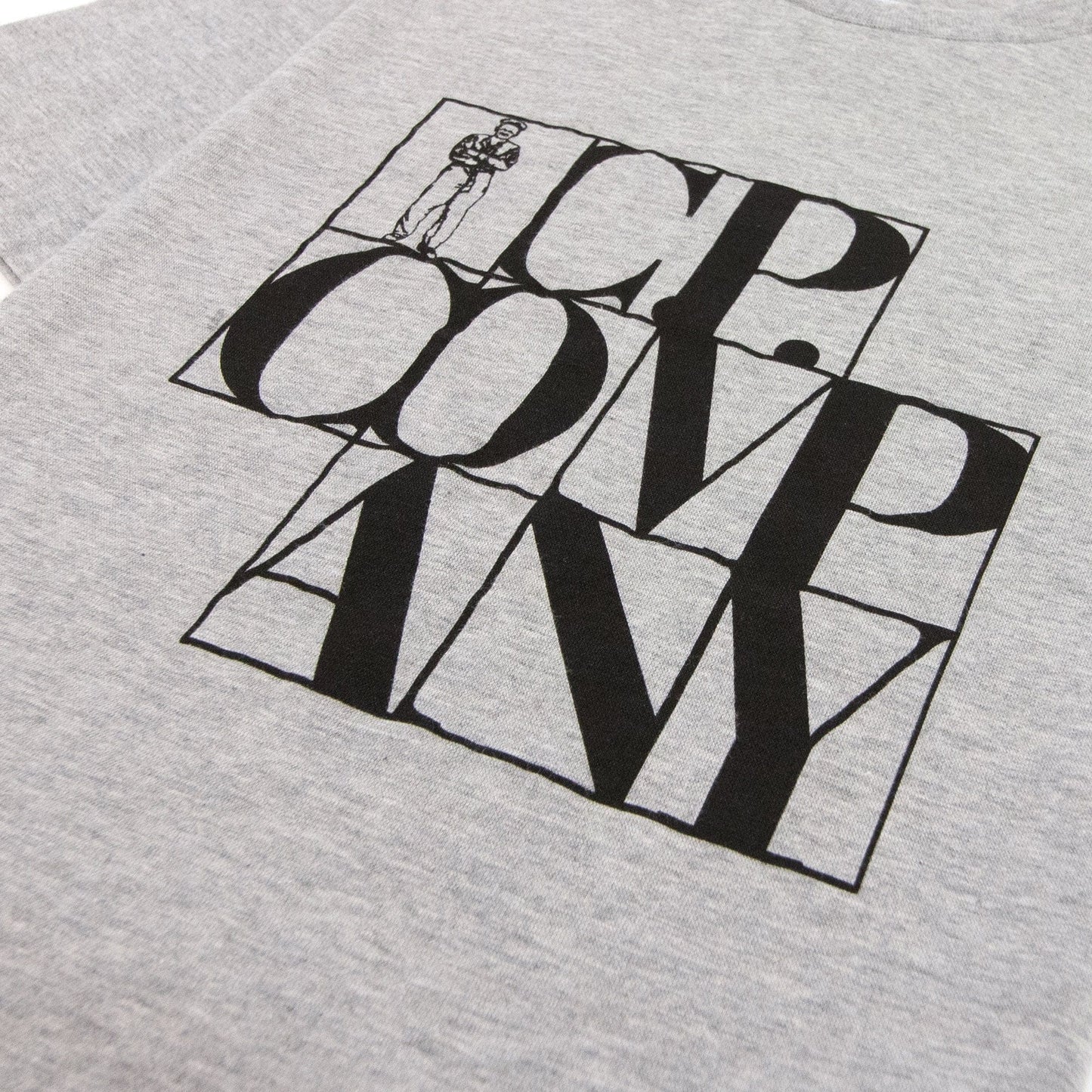 Cp Company Undersixteen Cp Block T-shirt Grey