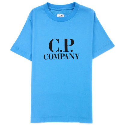Cp Company T/s Back Goggle Sky Blue