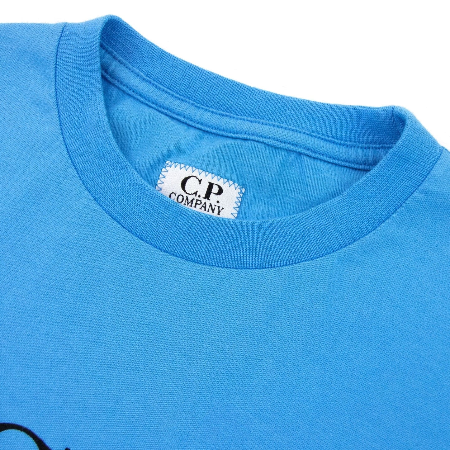 Cp Company T/s Back Goggle Sky Blue