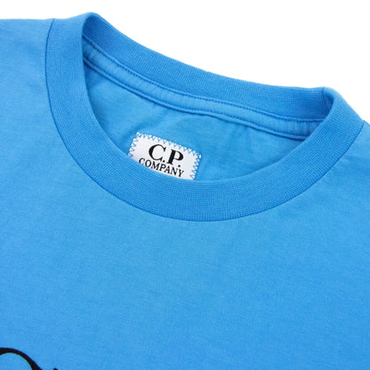 Cp Company T/s Back Goggle Sky Blue
