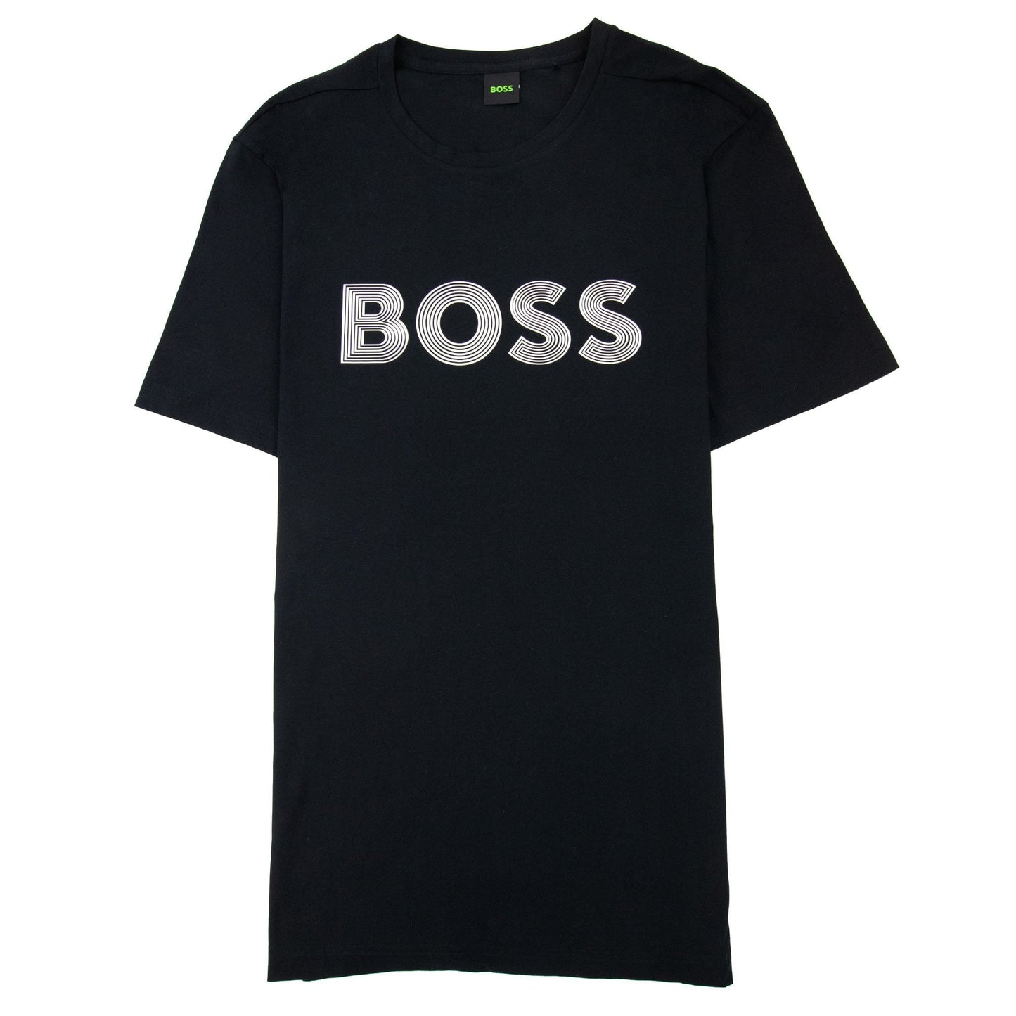Hugo Boss Tee 6 Logo T Shirt Black 001