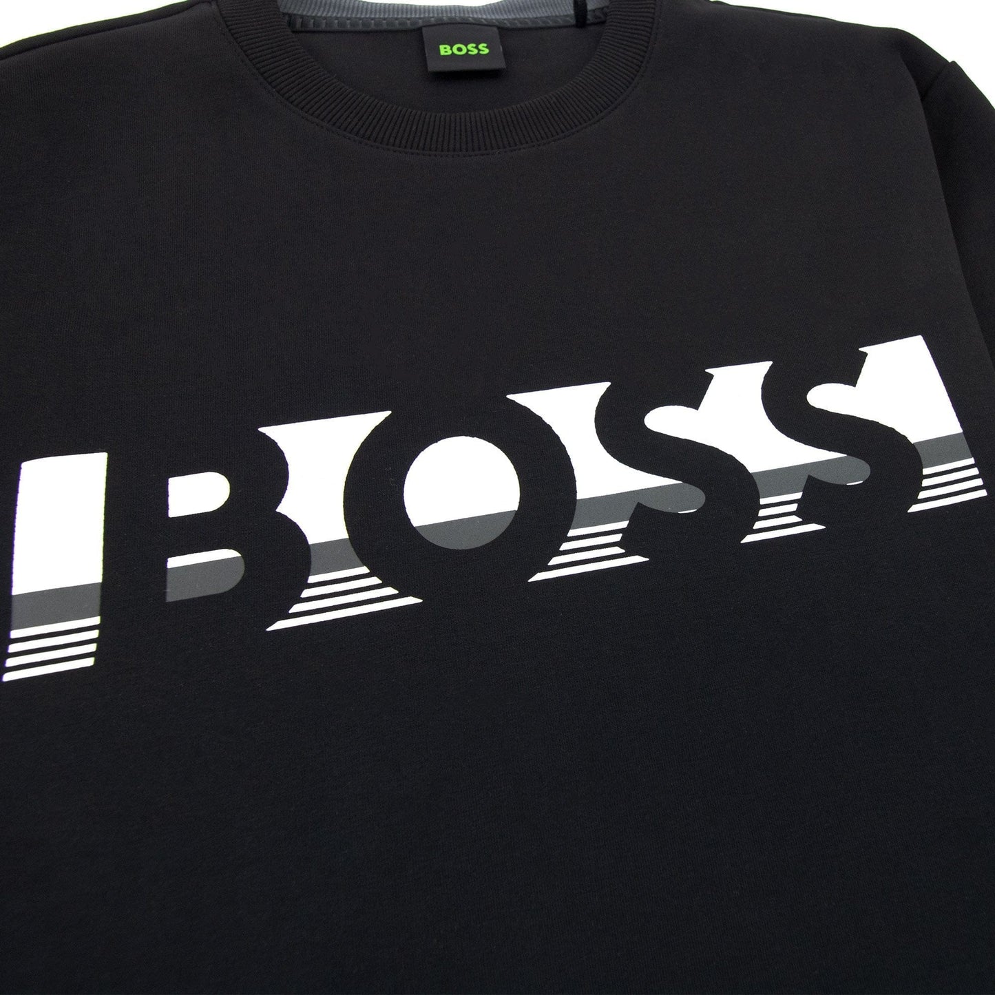 Hugo Boss Salbo 1 Crew Neck Sweat Black 001