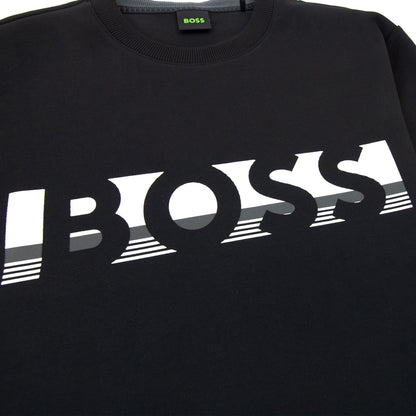 Hugo Boss Salbo 1 Crew Neck Sweat Black 001