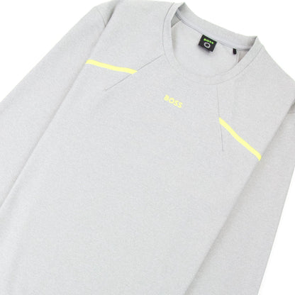 Hugo Boss Salbo Gym Logo Sweatshirt Grey 059