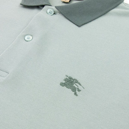 Burberry Lawford L/s Polo Eucalyptus Green