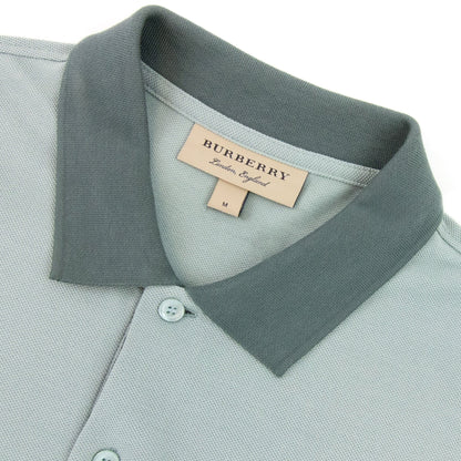 Burberry Lawford L/s Polo Eucalyptus Green