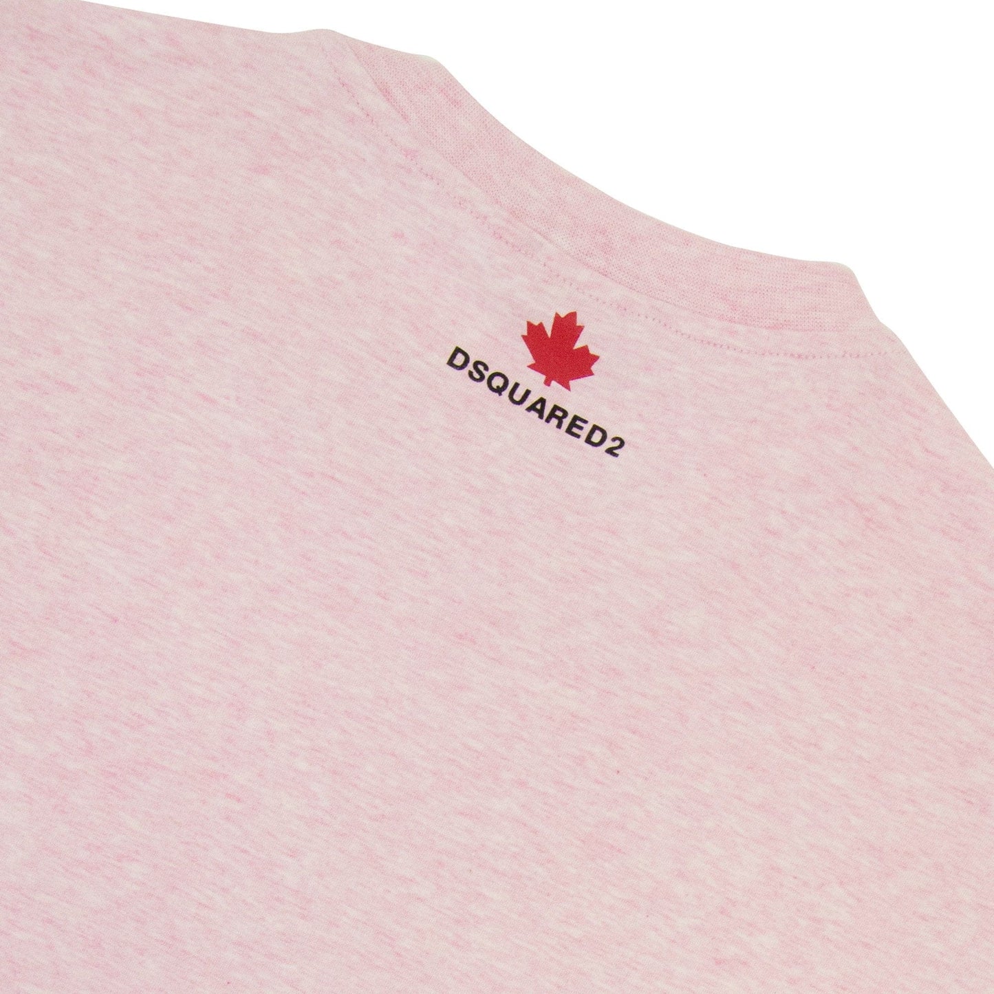 Dsquared2 Back Logo S/s T Shirt Pink Marl