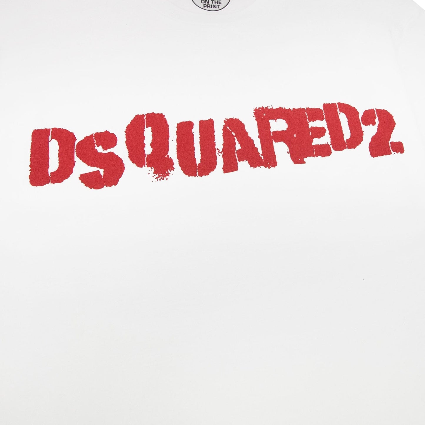 Dsquared2 Logo Print T Shirt White 100