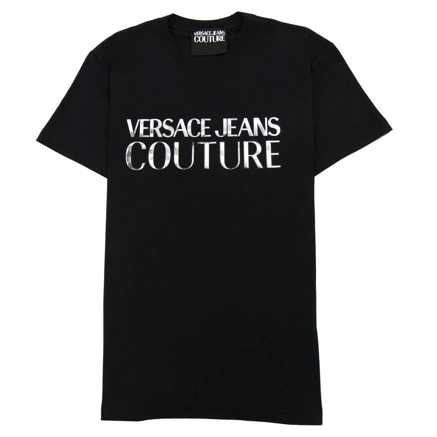 Versace Jeans Couture Logo T Shirt Black/silver