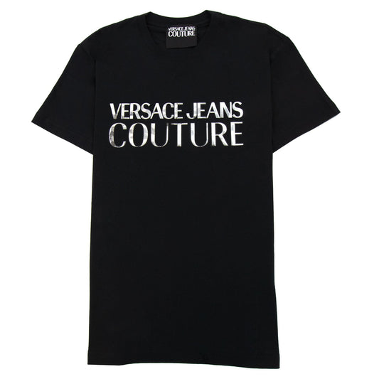 Versace Jeans Couture Logo T Shirt Black/silver