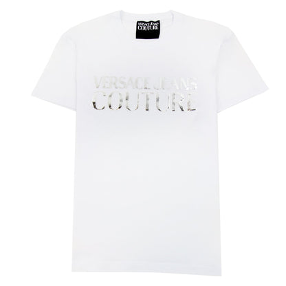 Versace Jeans Couture Logo T Shirt White/silver