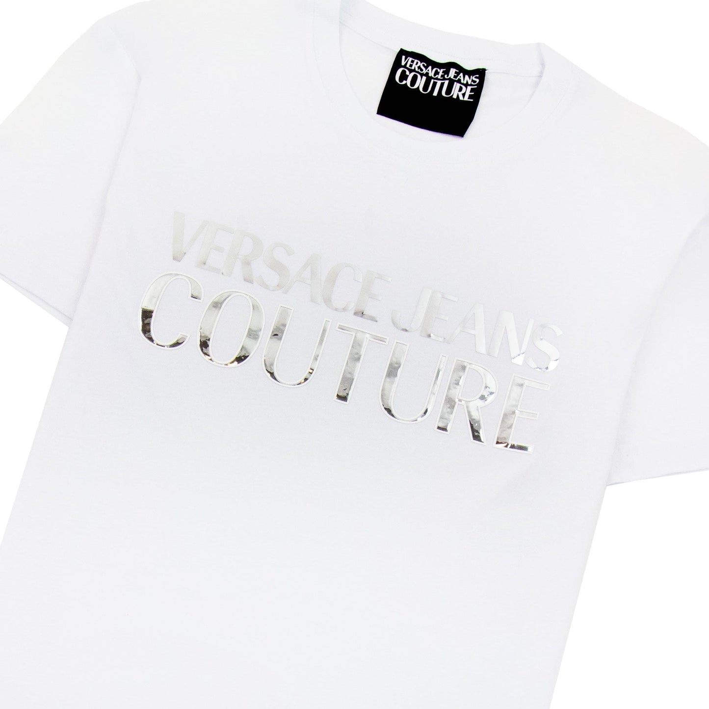 Versace Jeans Couture Logo T Shirt White/silver
