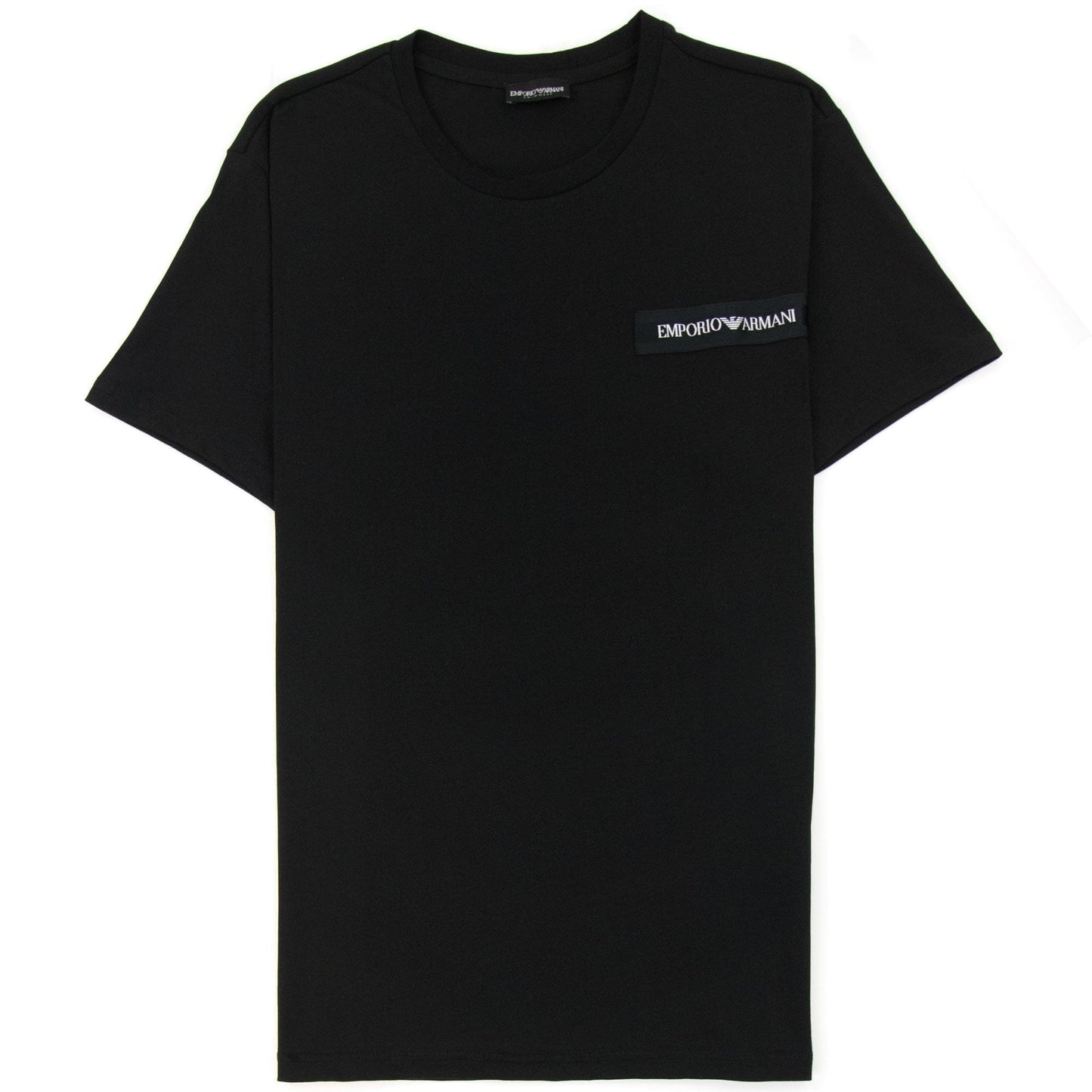 Emporio Armani Emporio Armani Crew Neck Logo T Shirt Black
