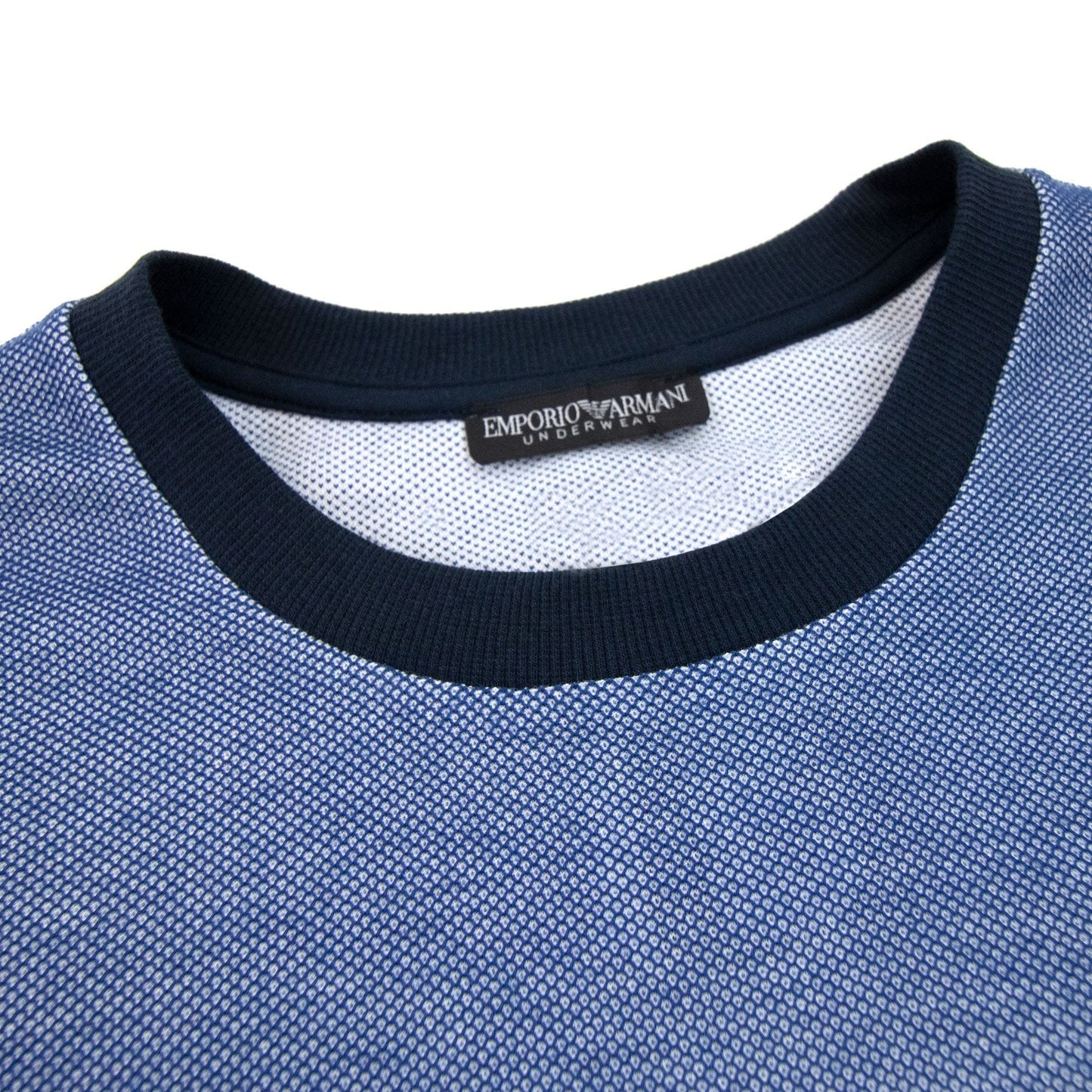 Emporio Armani Ea Crew Neck Sweater Blue