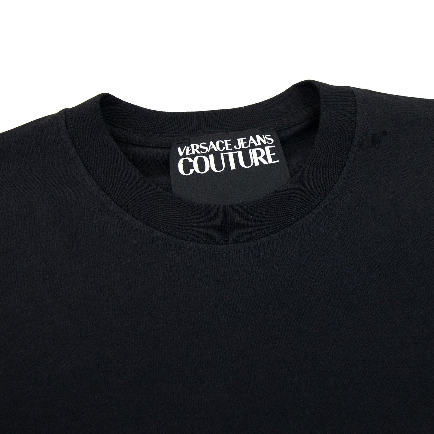 Versace Jeans Couture V Emblem T Shirt Black/gold