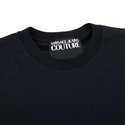 Versace Jeans Couture V Emblem T Shirt Black/gold