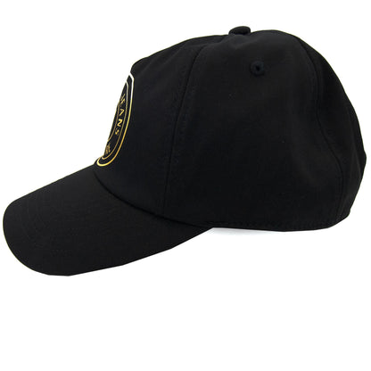 Versace Jeans Couture Logo Print Baseball Cap Black/gold