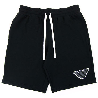 Emporio Armani Eagle Logo Bermuda Shorts Black