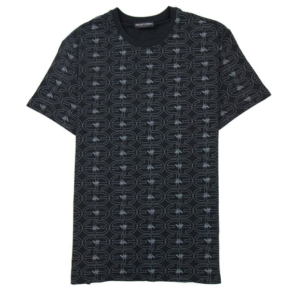 Emporio Armani Logo Loungewear T Shirt Black