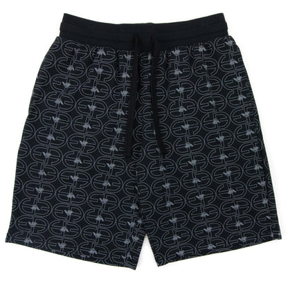 Emporio Armani Logo Loungewear Bermuda Shorts Black