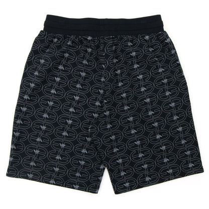 Emporio Armani Logo Loungewear Bermuda Shorts Black