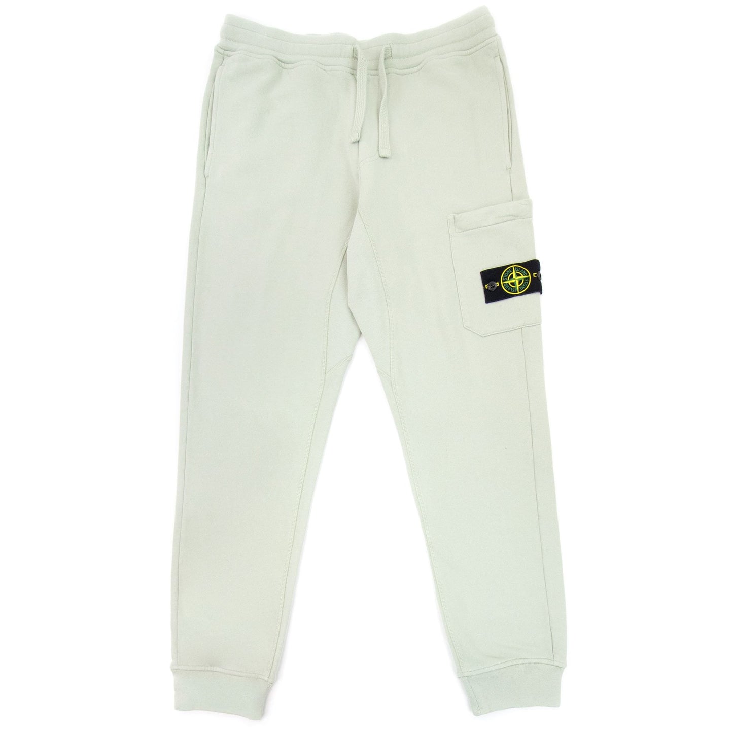Stone Island 60351 Fleece Track Pants Light Green V0064