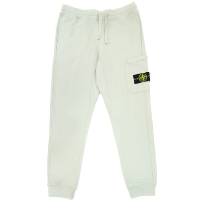 Stone Island 60351 Fleece Track Pants Light Green V0064