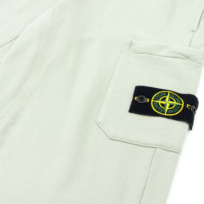 Stone Island 60351 Fleece Track Pants Light Green V0064