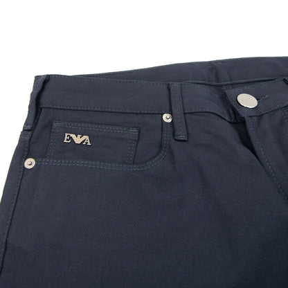 Emporio Armani J06 Black Denim Jeans Navy Blue 0920