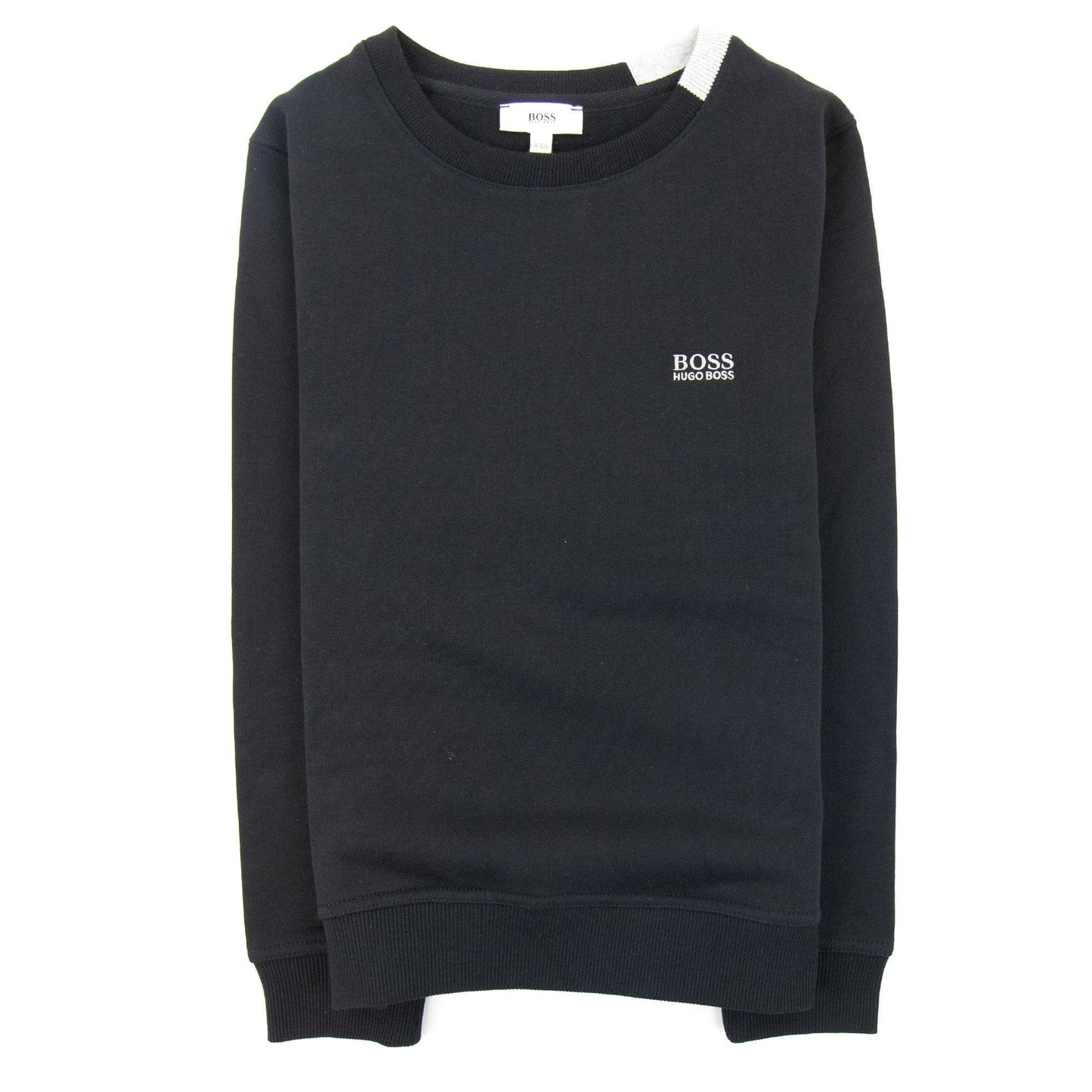 Hugo Boss Kids Sweatshirt Collar Black/grey