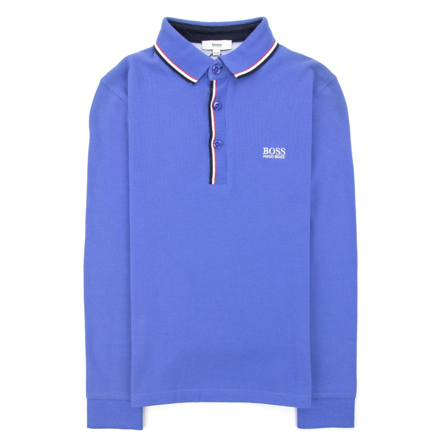 Hugo Boss Kids Twin Tipped L/s Polo Blue