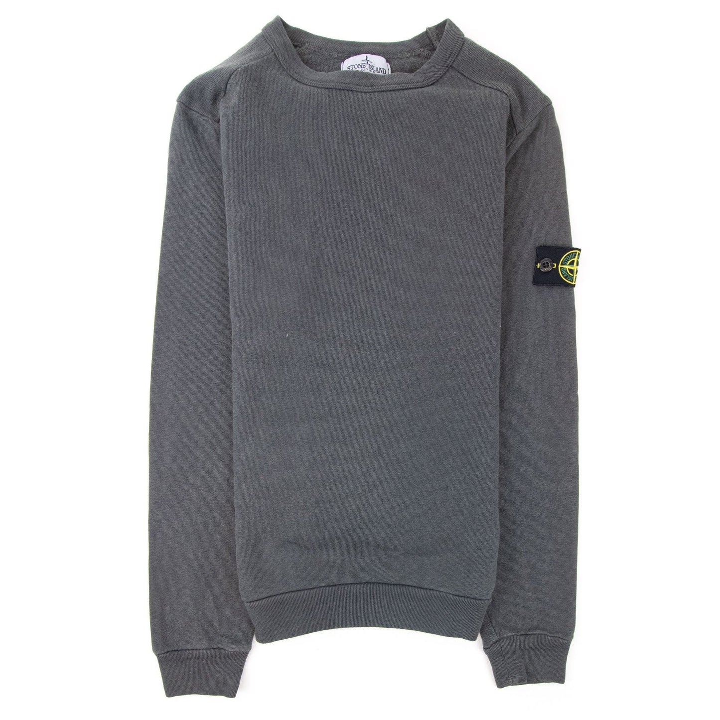 Stone Island Junior Light Fleece Crewneck Sweatshirt Grey V0165