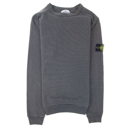 Stone Island Junior Light Fleece Crewneck Sweatshirt Grey V0165