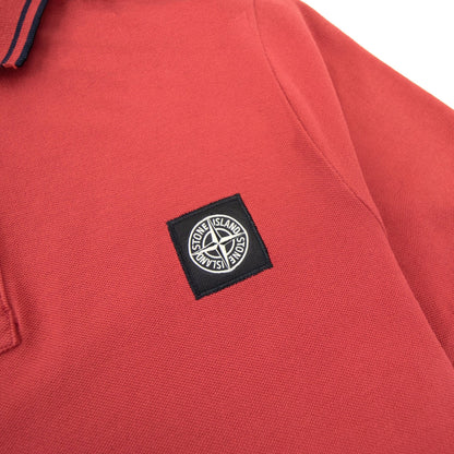 Stone Island Tip Polo Ss Red