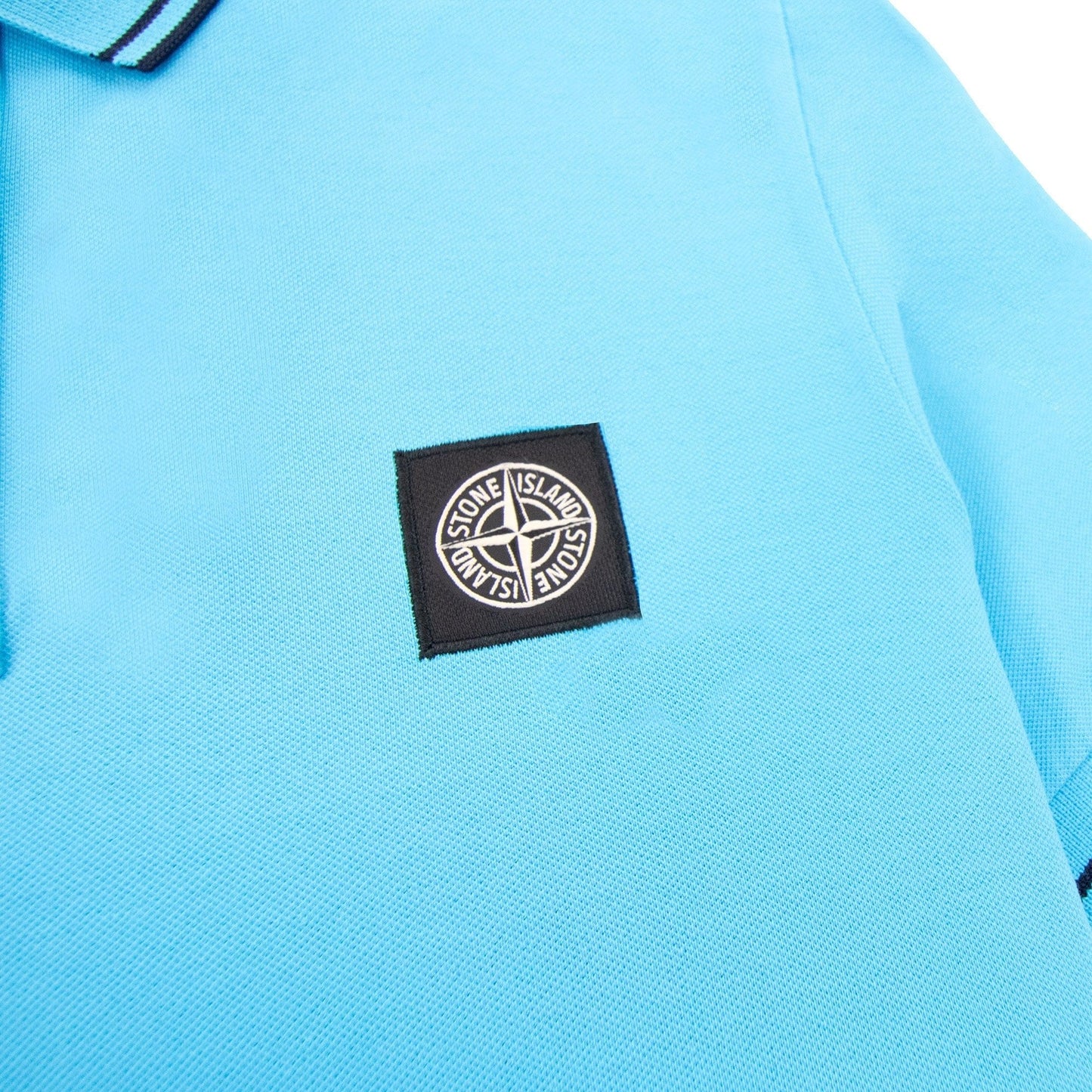 Stone Island Tip Polo Ss Sky Blue