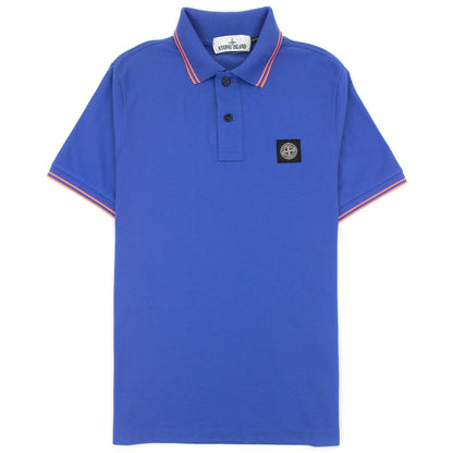 Stone Island Tip Polo Ss Purple