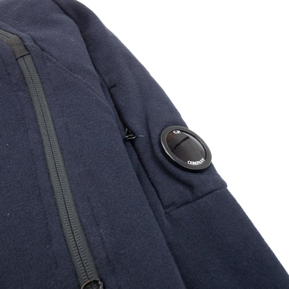 Cp Company Pro Tek Crewneck Zip Sweatshirt Navy 888