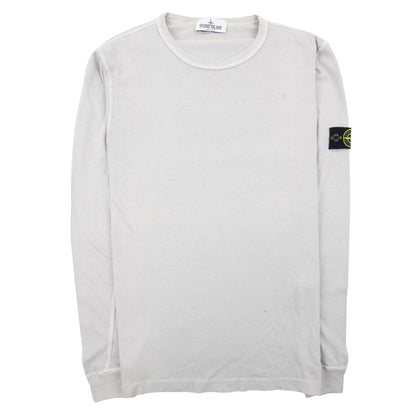 Stone Island Junior 20346 Long Sleeve T-shirt Lilac V0161