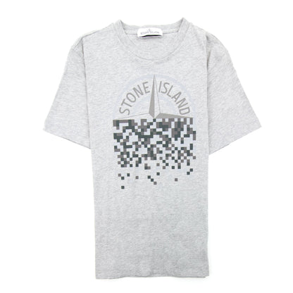 Stone Island Junior 21055 Compass T Shirt Grey V1064