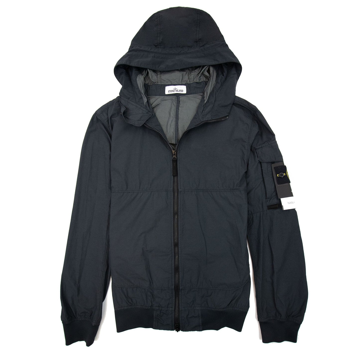 Stone Island 40632 Naslan Light Watro Garment Dyed Black V0029