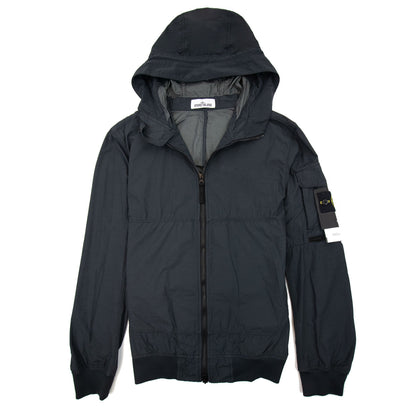 Stone Island 40632 Naslan Light Watro Garment Dyed Black V0029