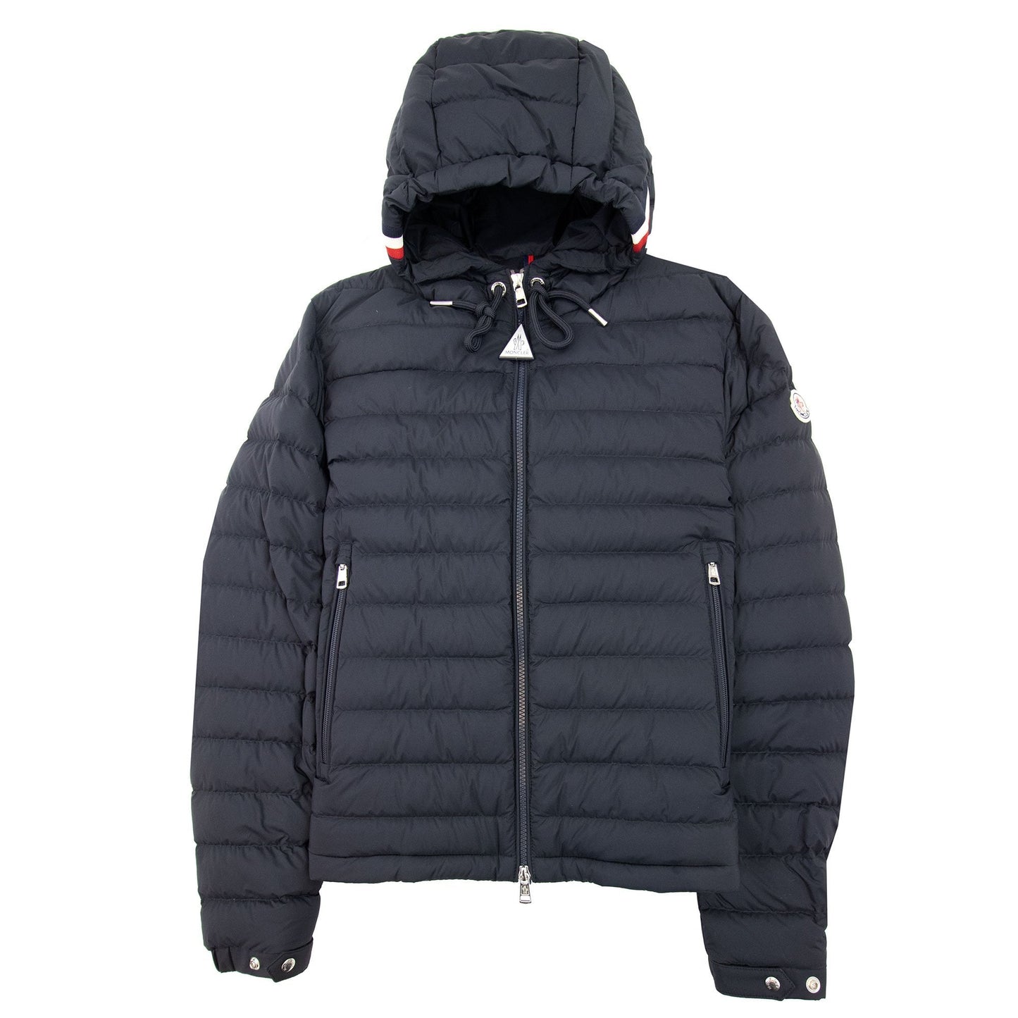 Moncler Eus Short Down Jacket Navy