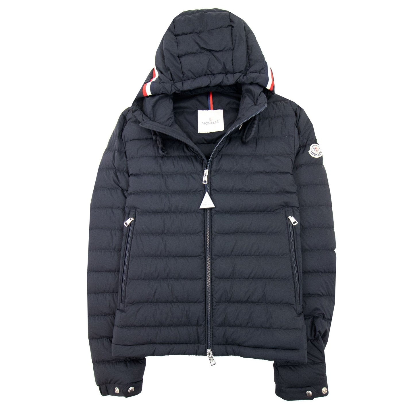 Moncler Eus Short Down Jacket Navy