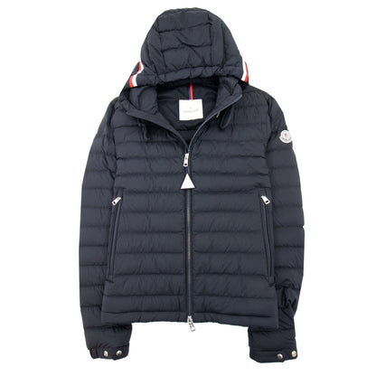 Moncler Eus Short Down Jacket Navy